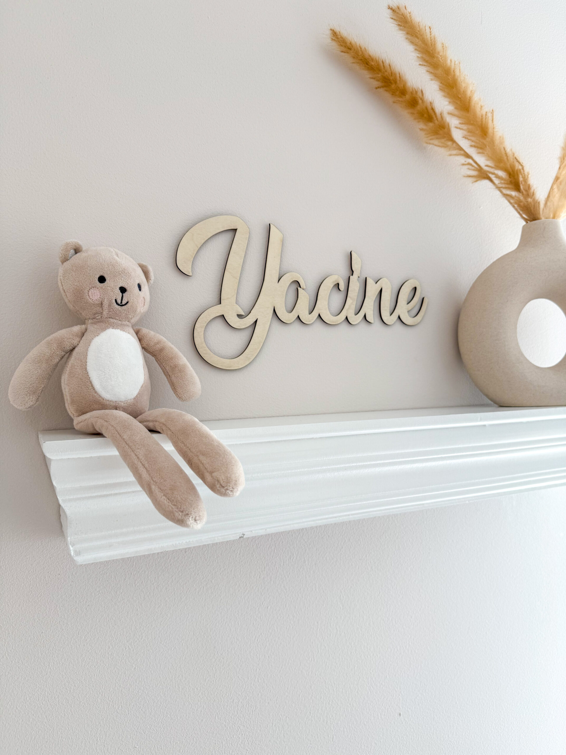 Prénom en bois personnalisé - 20 cm ou 29 cm – Image 3